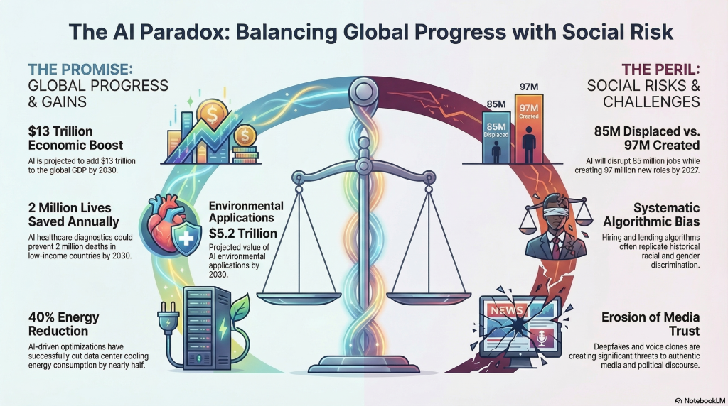 social impact of ai infographic