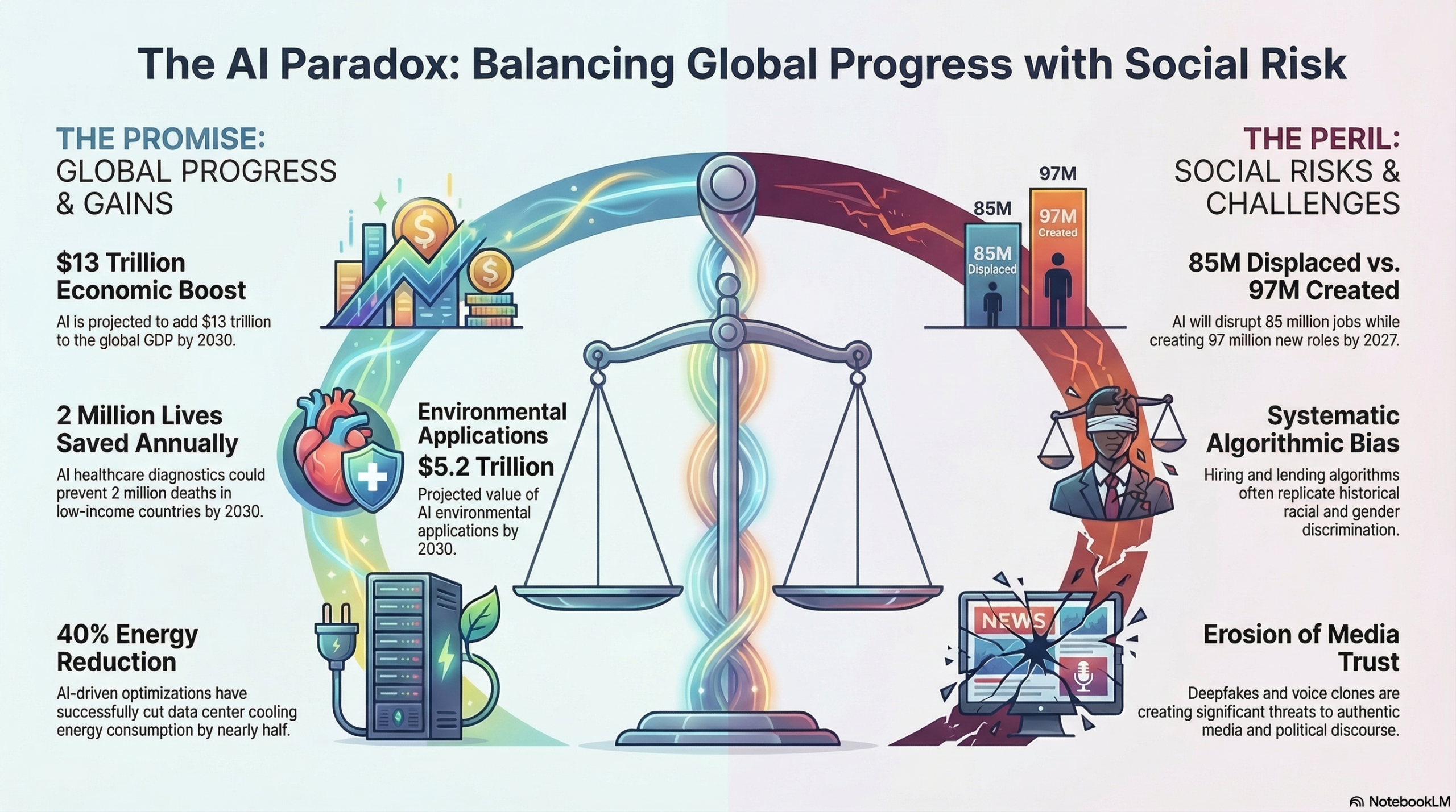 social impact of ai infographic