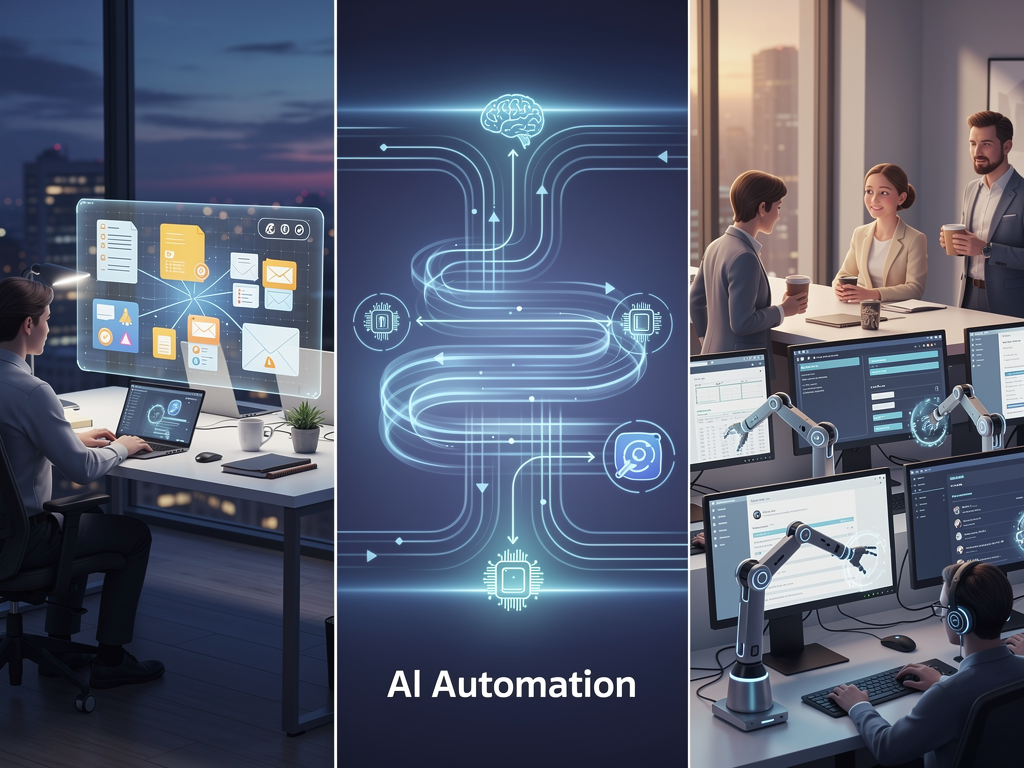 Featured image for AI Automation: How Artificial Intelligence Is Taking Over Repetitive Tasks